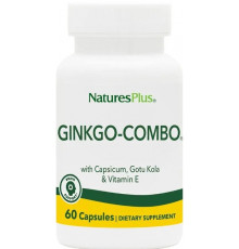 Гінкго Білоба комбо Nature's Plus Ginkgo-Combo 60 капс