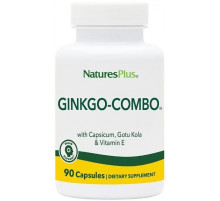Гінкго білоба Nature's Plus Ginkgo-Combo 90 капсул