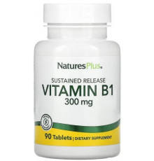 Тіамін (Vitamin B-1) Nature's Plus Vitamin B-1 300 мг 90 таб