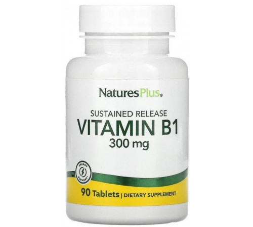 Тіамін (Vitamin B-1) Nature's Plus Vitamin B-1 300 мг 90 таб