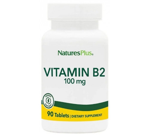 Рибофлавин Витамин B-2 Nature's Plus Vitamin B-2 100 мг 90 таб