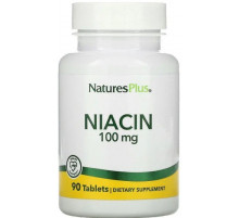 Ніацин Nature's Plus Niacin 100 мг 90 таб