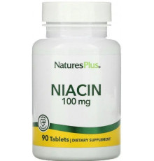 Ніацин Nature's Plus Niacin 100 мг 90 таб