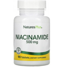 Ніацинамід Nature's Plus Niacinamide 500 мг 90 таб