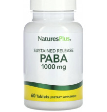 ПАБК NaturesPlus PABA 1000 мг 60 таб