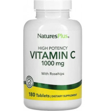 Вітамін C Nature's Plus Vitamin C 1000 мг 180 таб