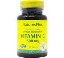 Витамин С аскорбиновая кислота Nature's Plus Vitamin C 500 мг 90 таб