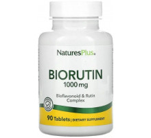 Рутин Nature's Plus Biorutin 1000 мг 90 таб