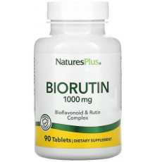 Рутин Nature's Plus Biorutin 1000 мг 90 таб