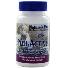 Фосфатидилсерин для активних дітей  Nature's Plus Рedi-Active 120 таб ягоди