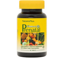 Мультивітаміни для вагітних Nature's Plus Source of Life Prenatal 90 таб