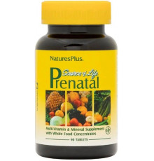 Мультивітаміни для вагітних Nature's Plus Source of Life Prenatal 90 таб