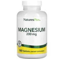 Магний хелат Nature's Plus Magnesium 200 мг 180 таб