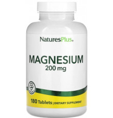 Магній хелат Nature's Plus Magnesium 200 мг 180 таб