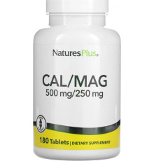 Кальцій та магній Nature's Plus Cal/Mag 500/250 мг 180 табл