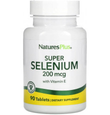Селен Nature's Plus Super Selenium 200 мкг 90 таб