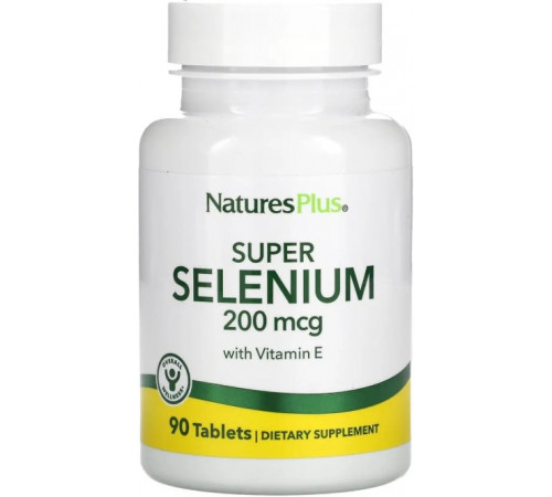 Селен Nature's Plus Super Selenium 200 мкг 90 таб