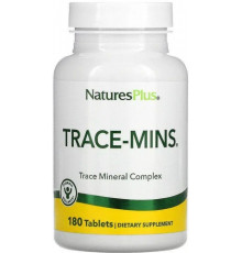 Мультимінерали Nature's Plus Trace-Mins 180 таб