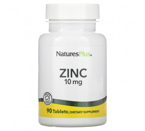 Цинк Nature's Plus Zinc 90 таб