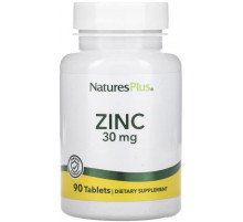 Цинк  NaturesPlus Zinc 30 мг 90 таб