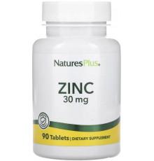 Цинк  NaturesPlus Zinc 30 мг 90 таб