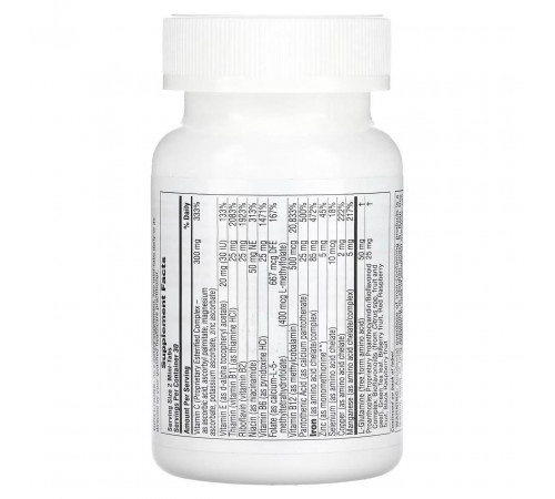 Вітаміни та мінерали NaturesPlus Hema-Plex 60 таб