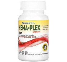 Комплекс вітамінів і мінералів Nature's Plus Hema-Plex 60 вег капс