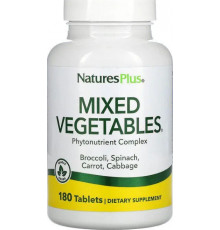 Овочева суміш Nature's Plus Mixed Vegetables 180 таб