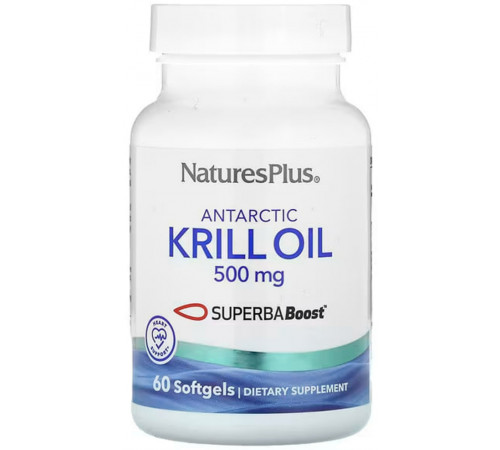 Олія криля антарктичного Nature's Plus Antarctic Krill Oil 60 капс
