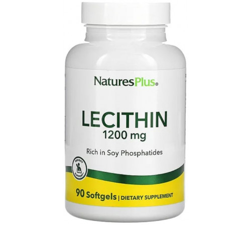 Лецитин Nature's Plus Lecithin 1200 мг 90 капсул