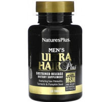 Витамины для волос для мужчин Nature's Plus Men's Ultra Hair Plus 60 таб