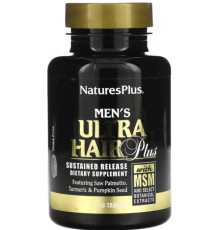 Вітаміни для волосся для чоловіків Nature's Plus Men's Ultra Hair Plus 60 таб