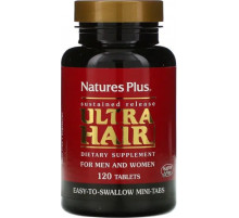 Комплекс для волосся із сповільненим вивільненням Nature's Plus Ultra Hair 120 таб