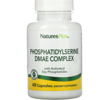 Фосфатидилсерин та ДМАЕ Nature's Plus Phosphatidylserine DMAE 60 капс