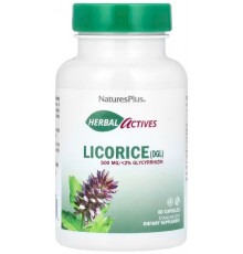 Корінь солодки Nature's Plus Licorice  500 мг 60 капсул
