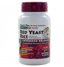 Червоний дріжджовий рис Nature's Plus Red Yeast Rice 600 мг 30 таблеток