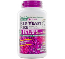 Красный дрожжевой рис Nature's Plus Red Yeast Rice 600 мг 120 таб