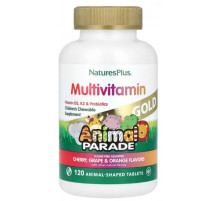 Витамины для детей Nature's Plus Animal Parade Children's Multi-Vitamin 120 жев конф ассорти
