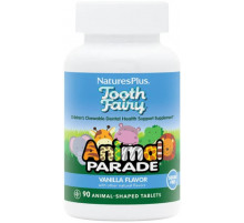 Пробіотики для дітей Nature's Plus Animal Parade Tooth Fairy Probiotic 90 таб Ваніль