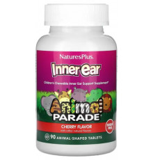 Вітаміни для дітей Nature's Inner Ear Children's Chewable 90 жув таб вишня