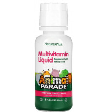 Вітаміни для дітей Nature's Plus Animal Parade Children's Multi-Vitamin 236.56 мл ягоды