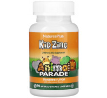 Цинк для детей Nature's Plus Animal Parade Kid Zinc 90 леденцов Мандарин