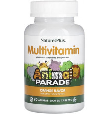 Вітаміни та мінерали для дітей Nature's PlusMulti-Vitamin & Mineral Supplement 90 таб. апельсин