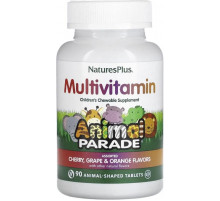 Витамины и минералы для детей Nature's Plus Multi-Vitamin & Mineral Supplement 90 жув таб ассорти