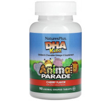Риб'ячий жир для дітей Nature's Plus Animal Parade DHA for Kids90 жув конф вишня
