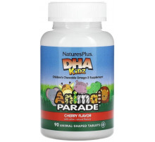Риб'ячий жир для дітей Nature's Plus Animal Parade DHA for Kids90 жув конф вишня