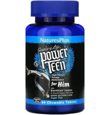 Вітаміни для чоловіків Nature's Plus Power Teen For Him 60 жув таб ягоди