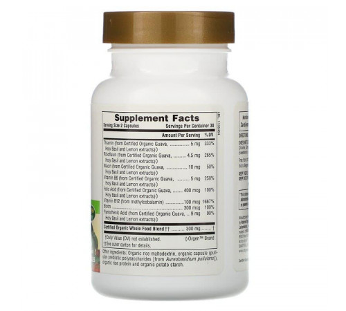 Комплекс витаминов группы В Nature's Plus B-Complex 60 капс