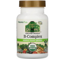 Комплекс вітамінів групи В  Nature's Plus B-Complex 60 капс
