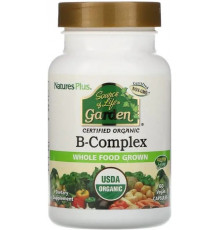 Комплекс вітамінів групи В  Nature's Plus B-Complex 60 капс